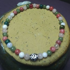 ~clearance~Multi-Gemstone Spiral Bracelet